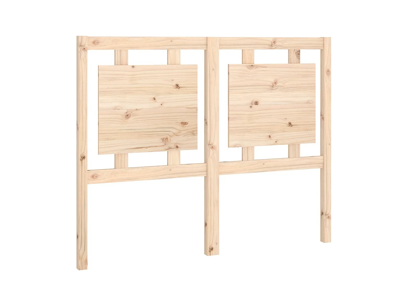 Tête de lit accessoire bois marron 125.5 x 4 x 100 cm TDL0206759