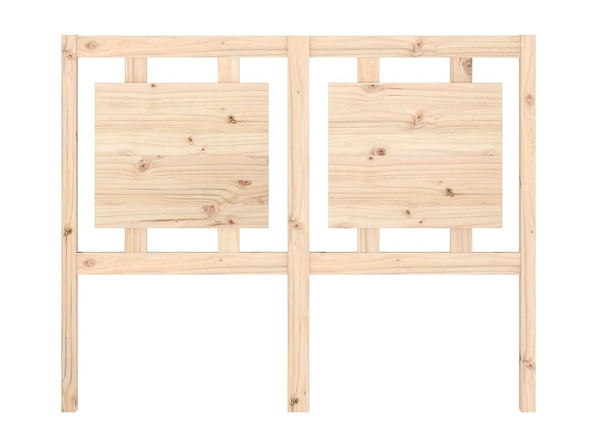 Tête de lit accessoire bois marron 125.5 x 4 x 100 cm TDL0206759