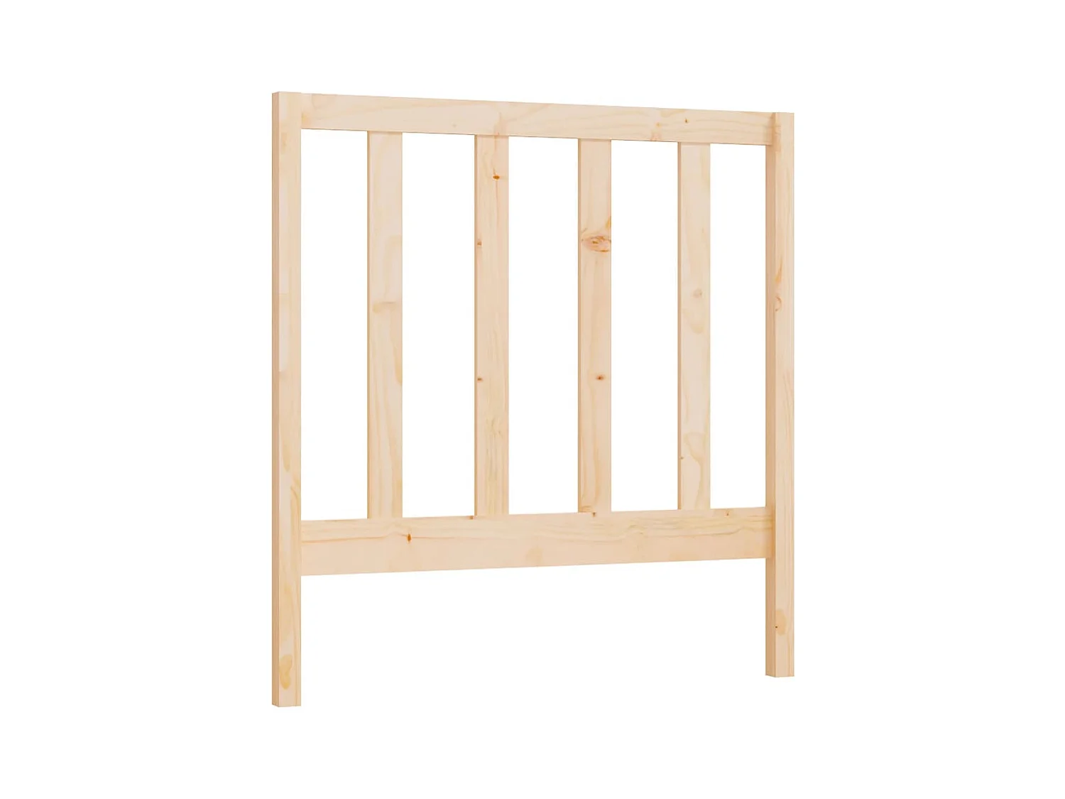 Tête de lit accessoire bois marron 96 x 4 x 100 cm TDL0205878