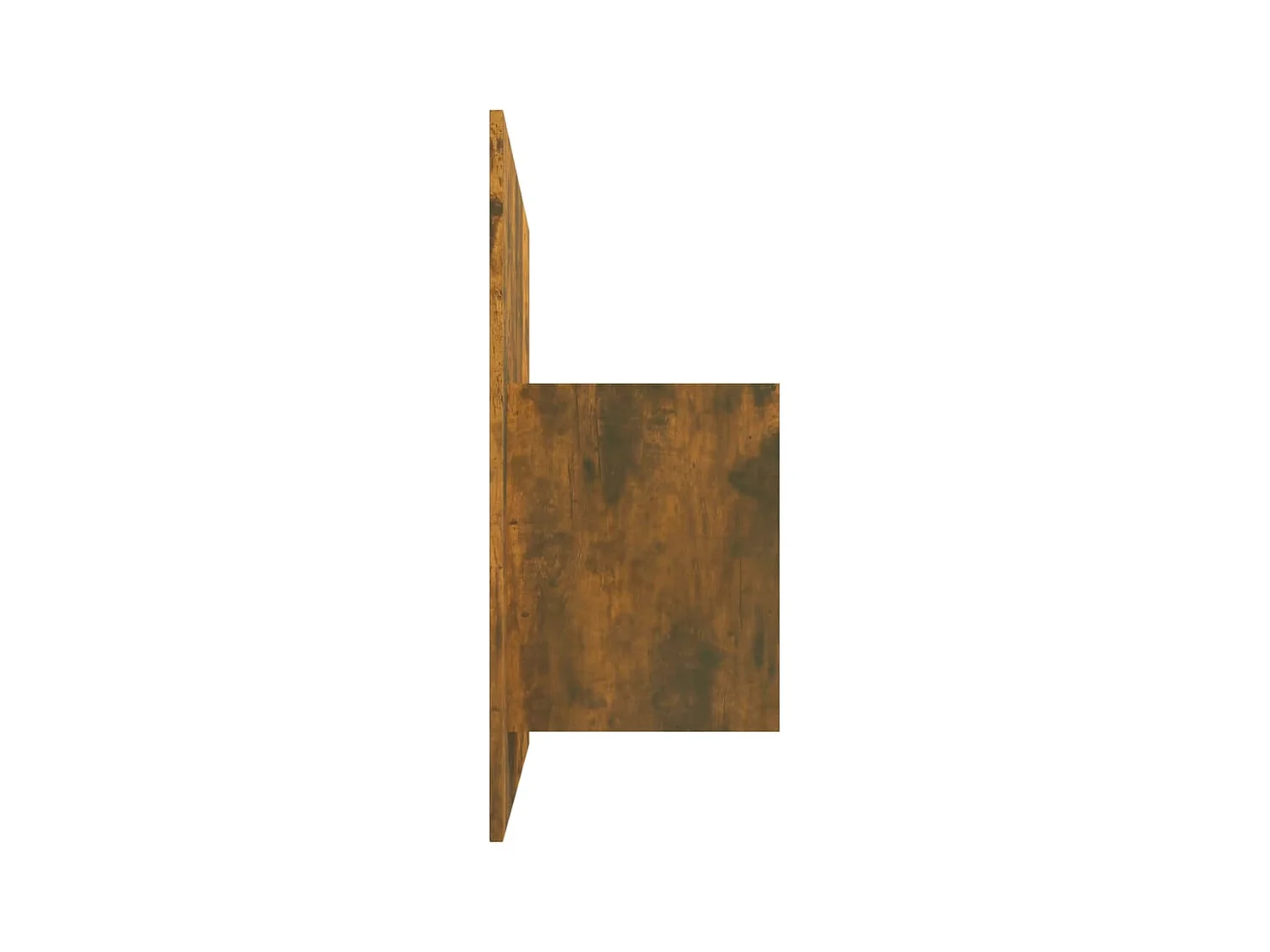 Tête de lit accessoire effet bois marron 160 x 1.5 x 80 cm TDL0205845