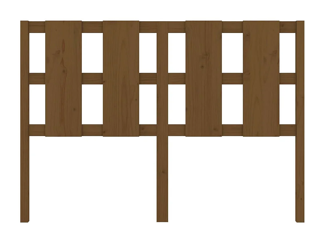 Tête de lit accessoire bois marron 145.5 x 4 x 100 cm TDL0203012