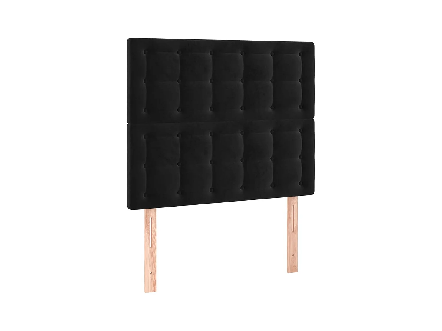 Tête de lit accessoire tissu noire 100 x 5 x 128 cm TDL0206268