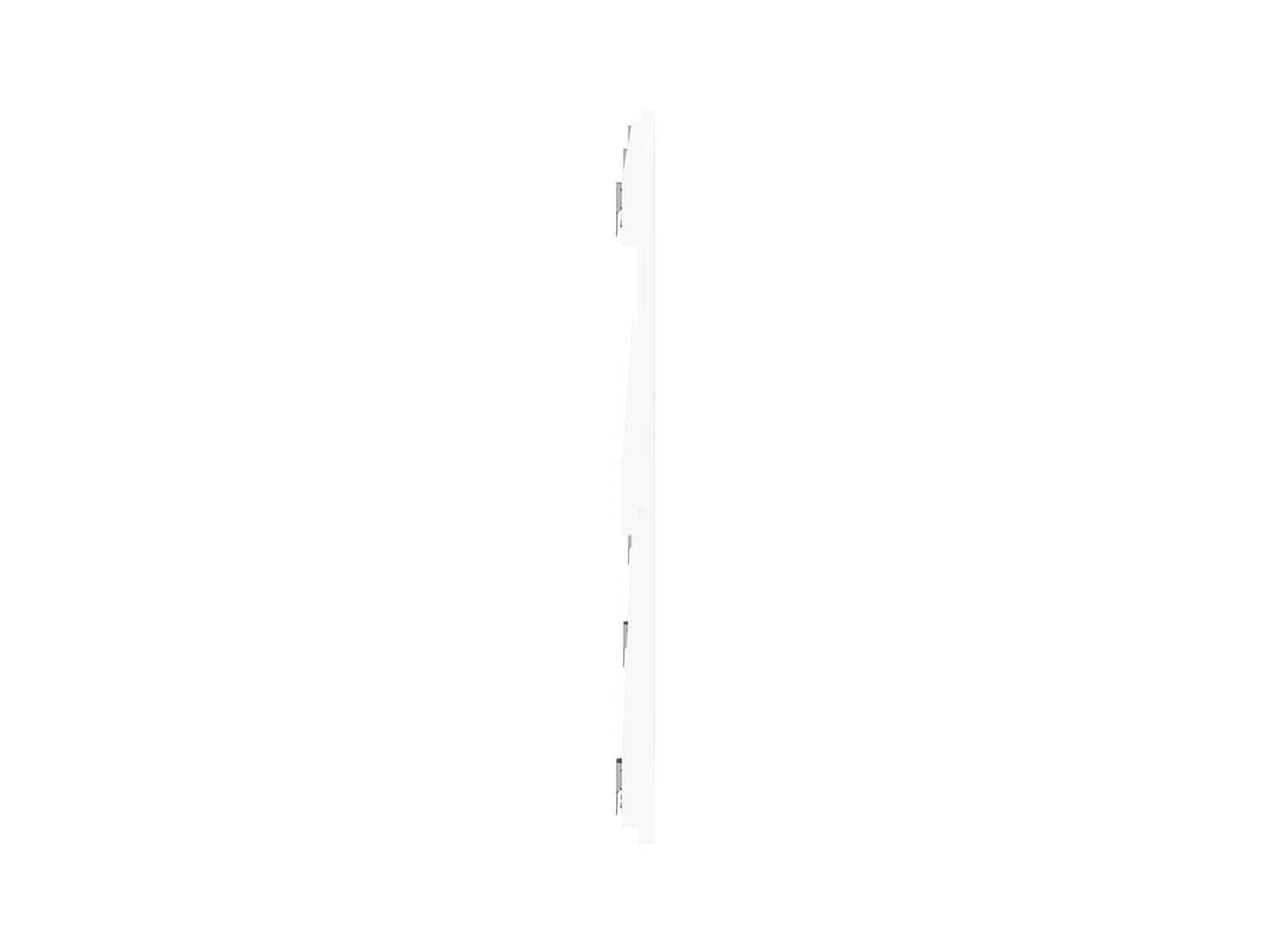 Tête de lit accessoire bois blanche 204 x 3 x 60 cm TDL0202696