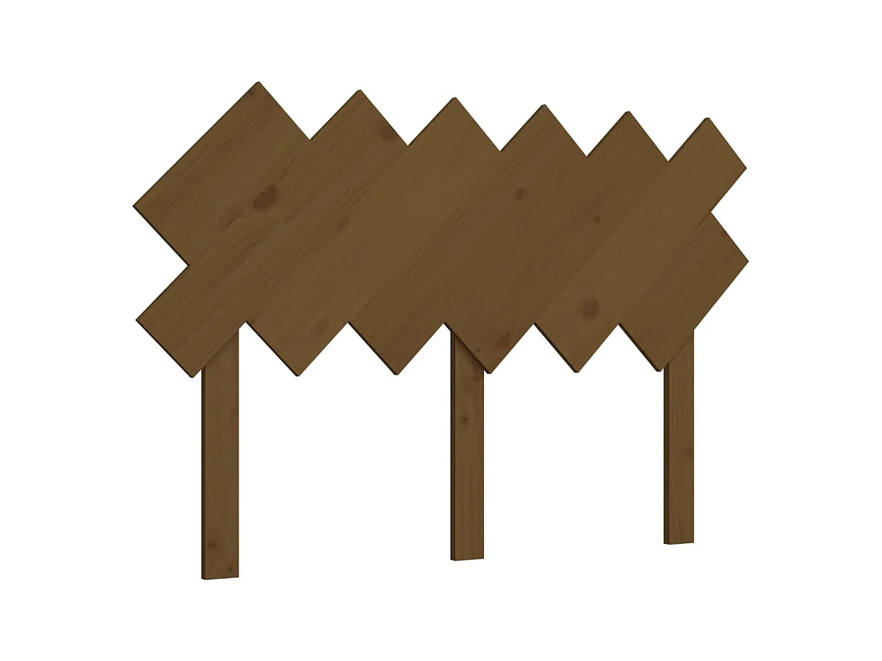 Tête de lit accessoire bois marron 122.5 x 3 x 80.5 cm TDL0203084