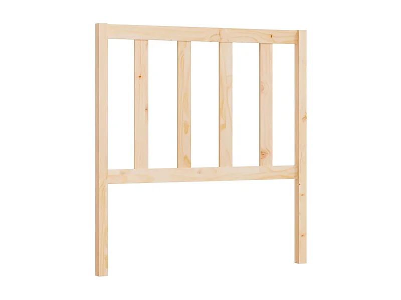 Tête de lit accessoire bois marron 96 x 4 x 100 cm TDL0205879