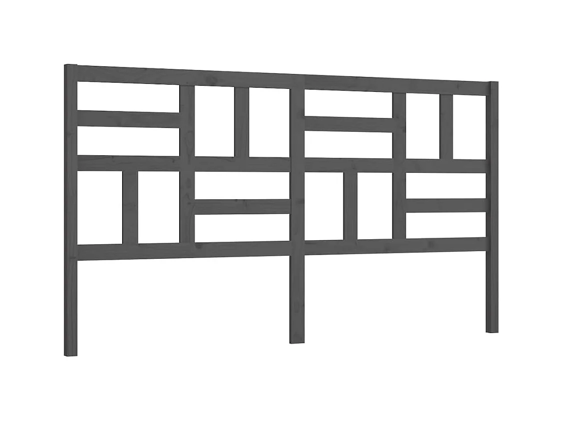 Tête de lit accessoire bois marron 206 x 4 x 104 cm TDL0203313