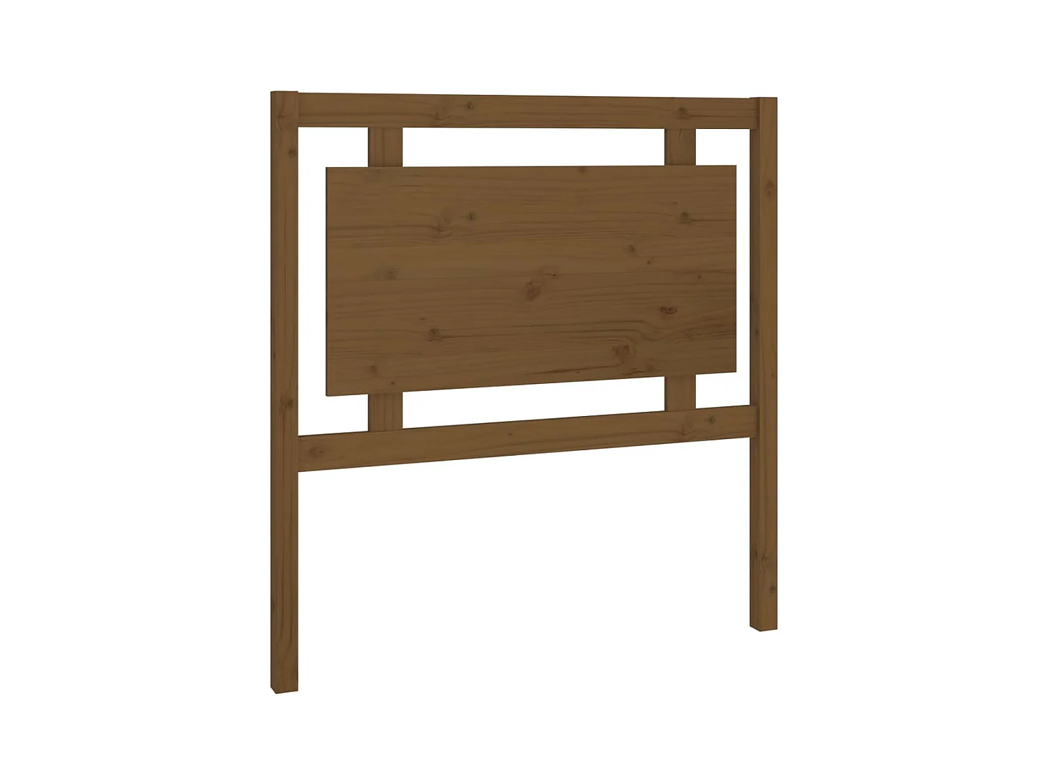 Tête de lit accessoire bois marron 95.5 x 4 x 100 cm TDL0202825
