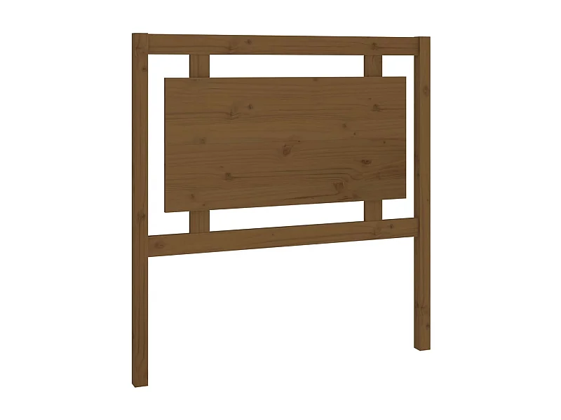 Tête de lit accessoire bois marron 95.5 x 4 x 100 cm TDL0202825
