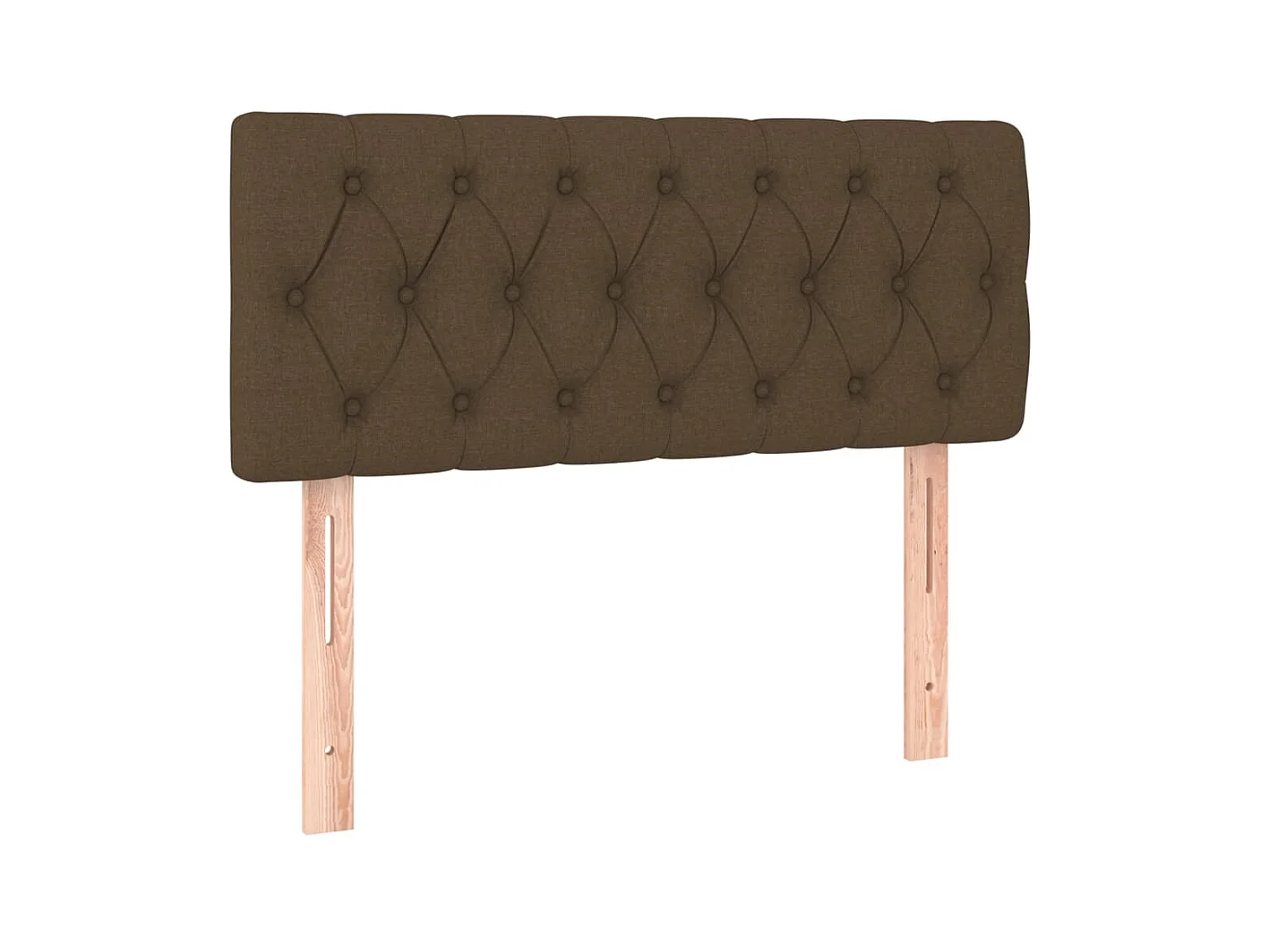 Tête de lit accessoire tissu marron 90 x 7 x 88 cm TDL0203119