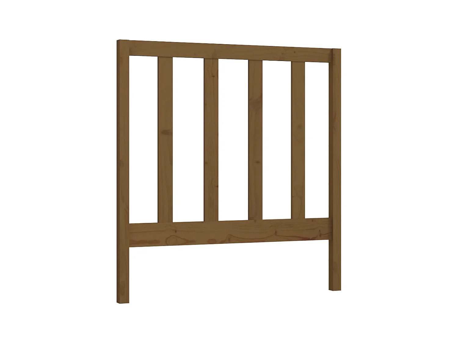 Tête de lit accessoire bois marron 96 x 4 x 100 cm TDL0202812