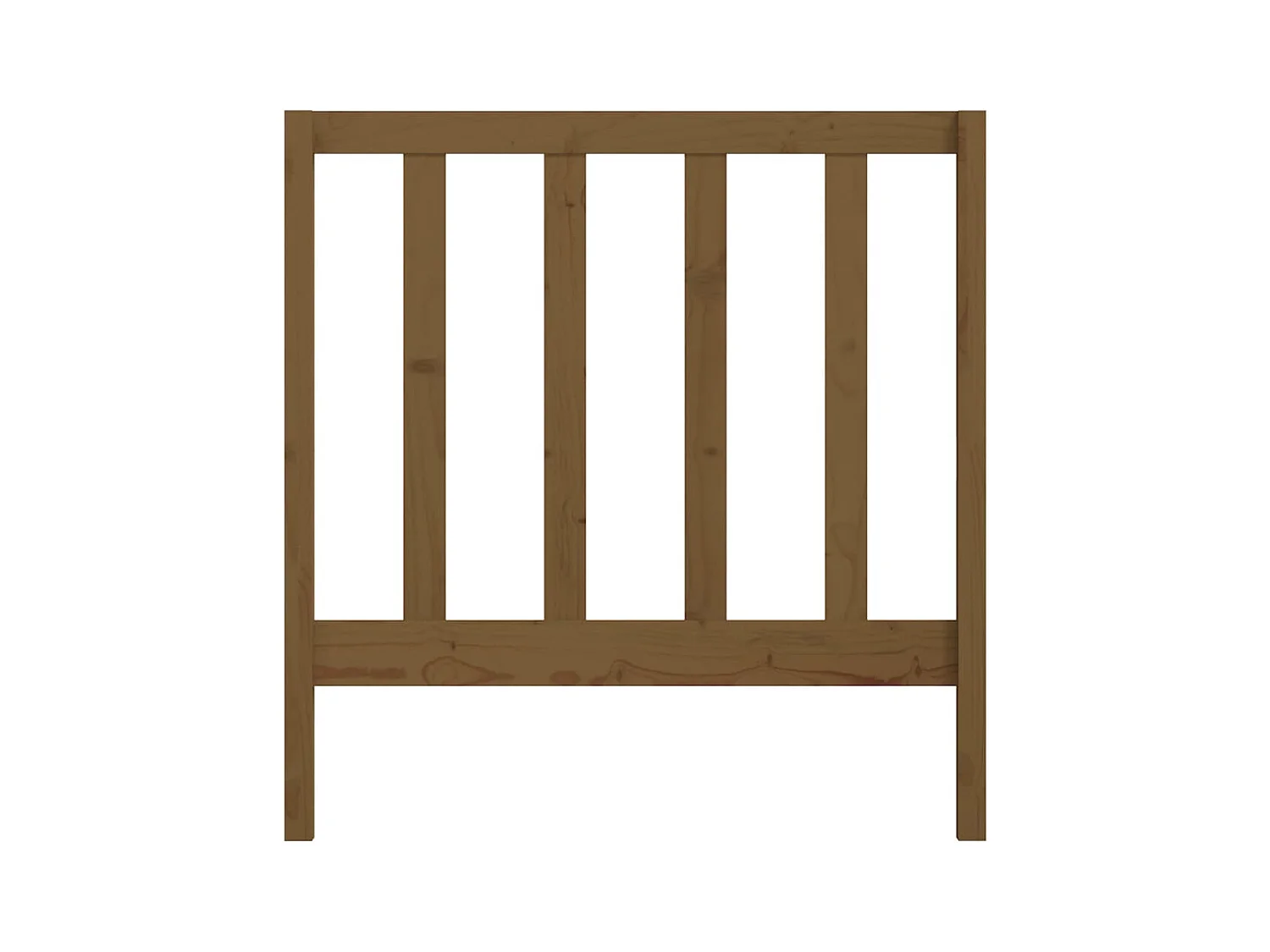 Tête de lit accessoire bois marron 96 x 4 x 100 cm TDL0202812