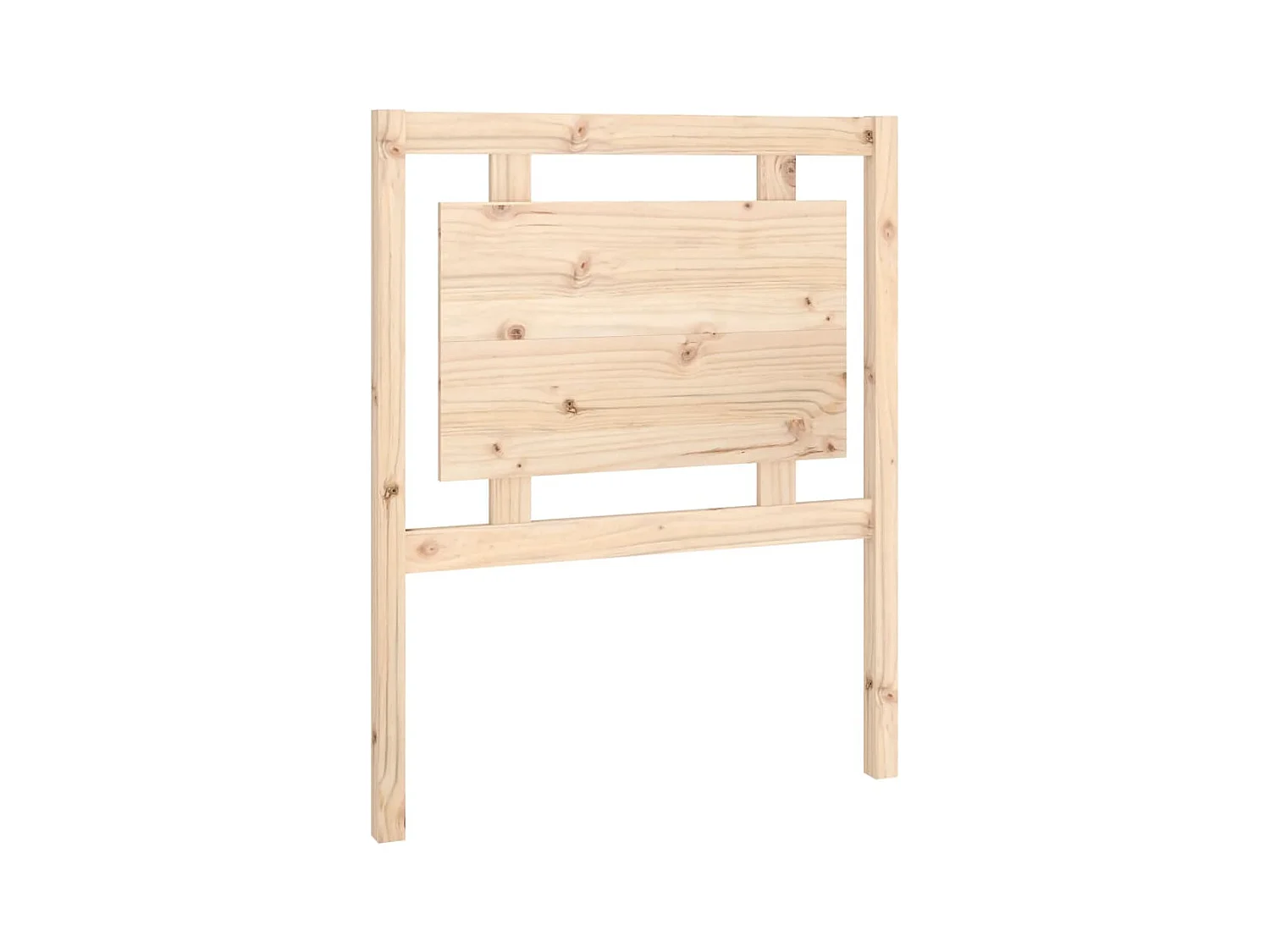 Tête de lit accessoire bois marron 80.5 x 4 x 100 cm TDL0205924