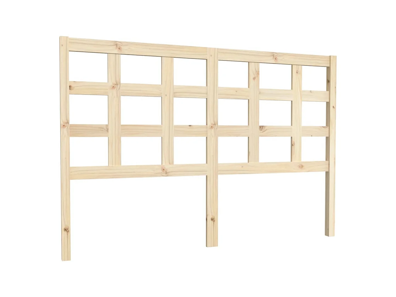 Tête de lit accessoire bois marron 145.5 x 4 x 100 cm TDL0206707