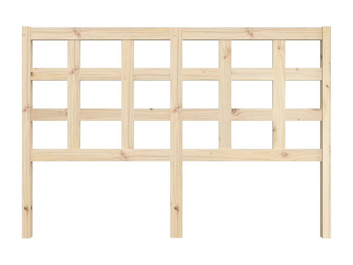 Tête de lit accessoire bois marron 145.5 x 4 x 100 cm TDL0206707