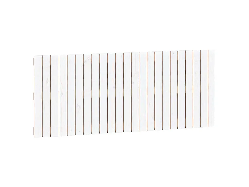 Tête de lit accessoire bois blanche 147 x 3 x 60 cm TDL0202717