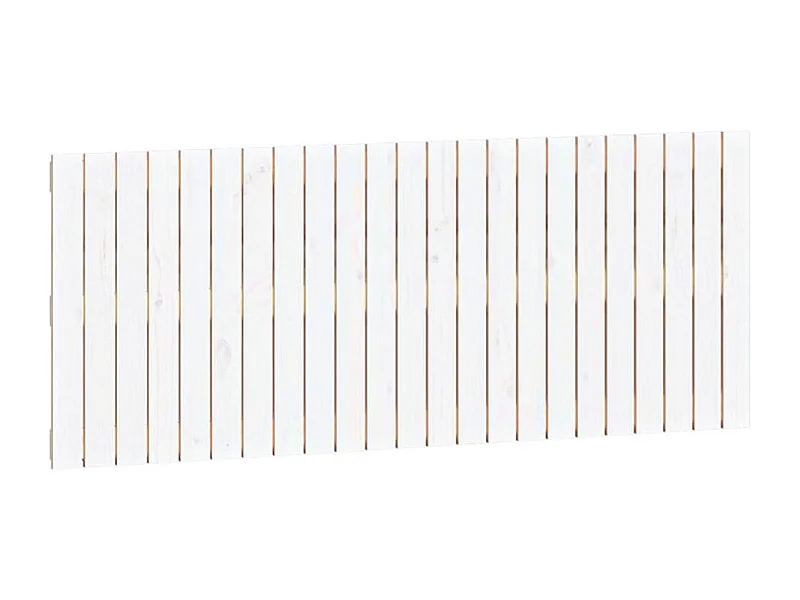 Tête de lit accessoire bois blanche 147 x 3 x 60 cm TDL0202717