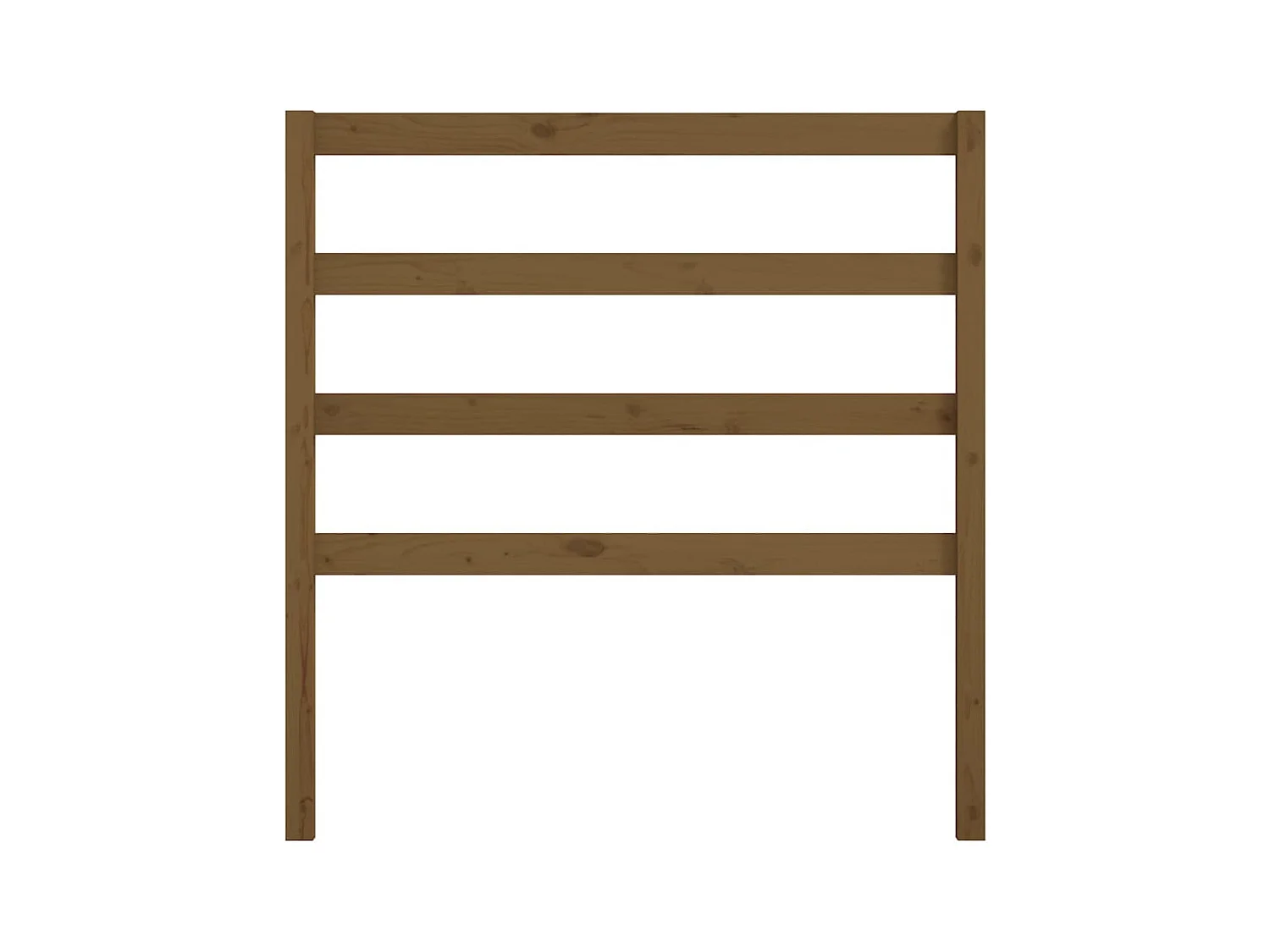 Tête de lit accessoire bois marron 96 x 4 x 100 cm TDL0202807