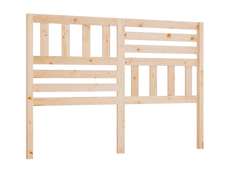 Tête de lit accessoire bois marron 126 x 4 x 100 cm TDL0206757