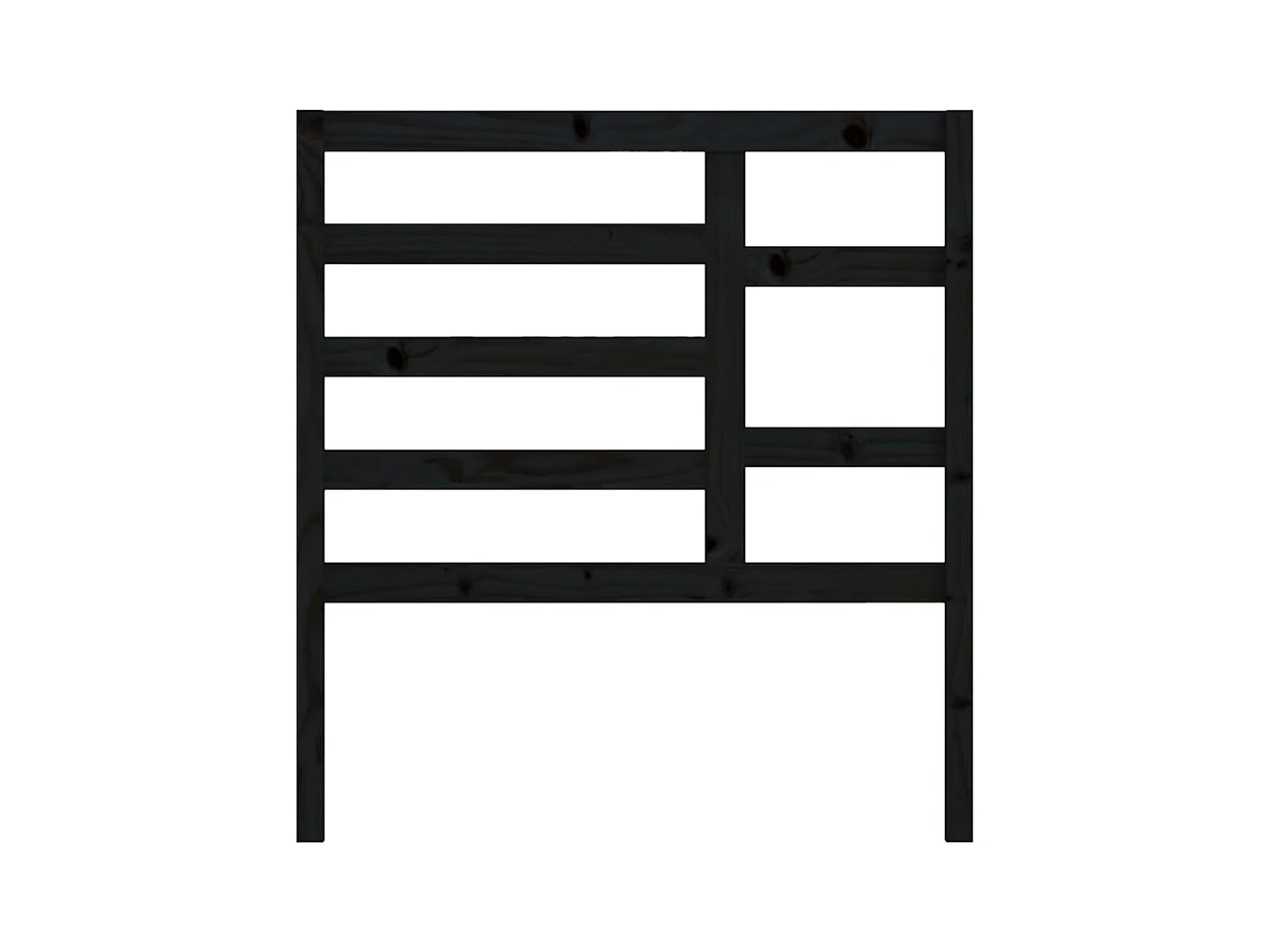 Tête de lit accessoire bois marron 96 x 4 x 104 cm TDL0202036