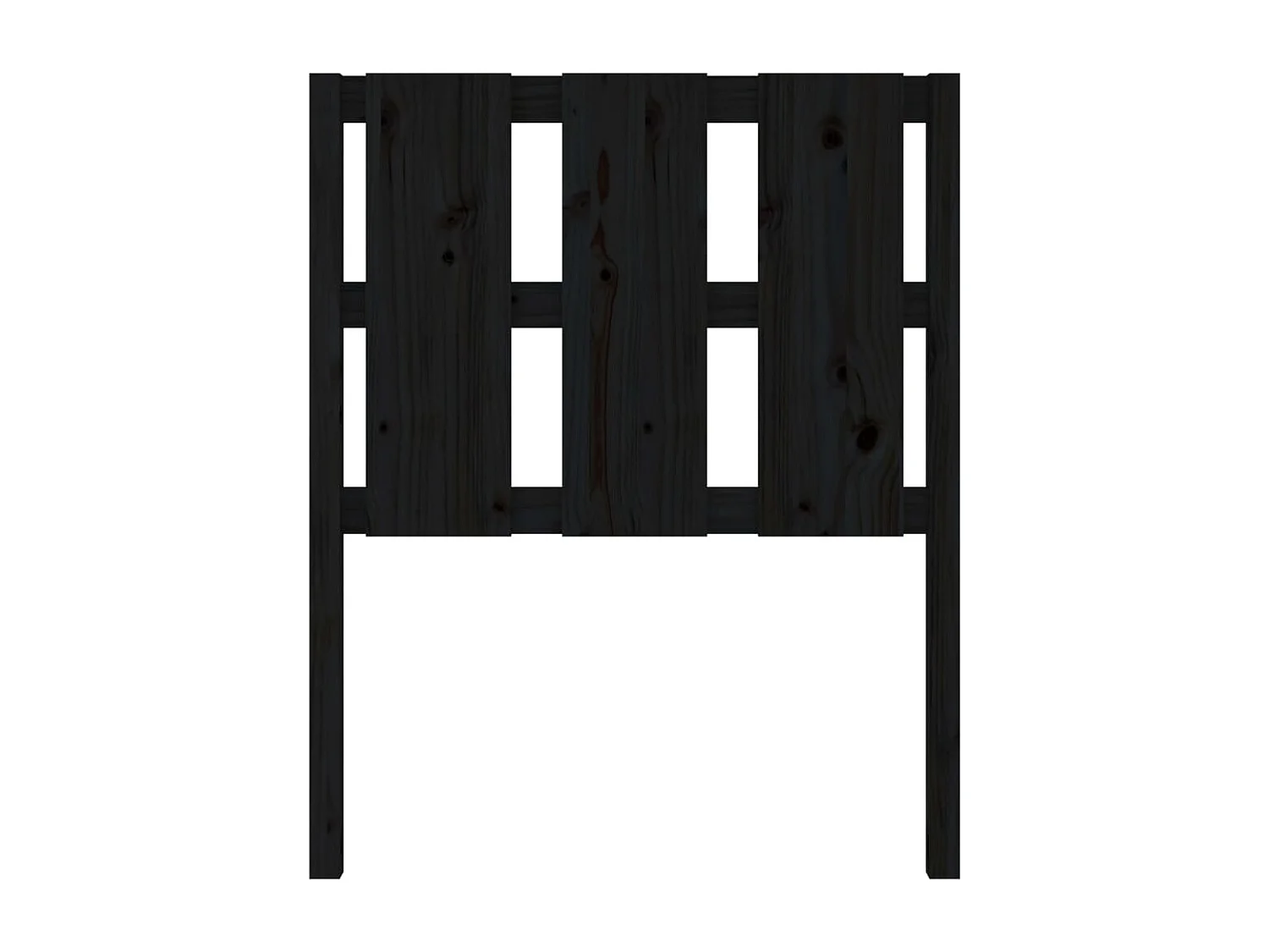 Tête de lit accessoire bois marron 80.5 x 4 x 100 cm TDL0202126