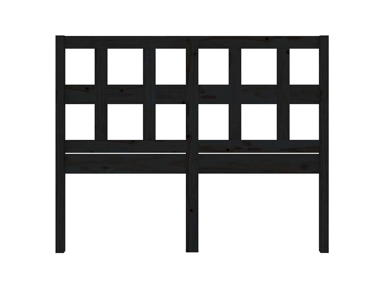 Tête de lit accessoire bois marron 125.5 x 4 x 100 cm TDL0202343