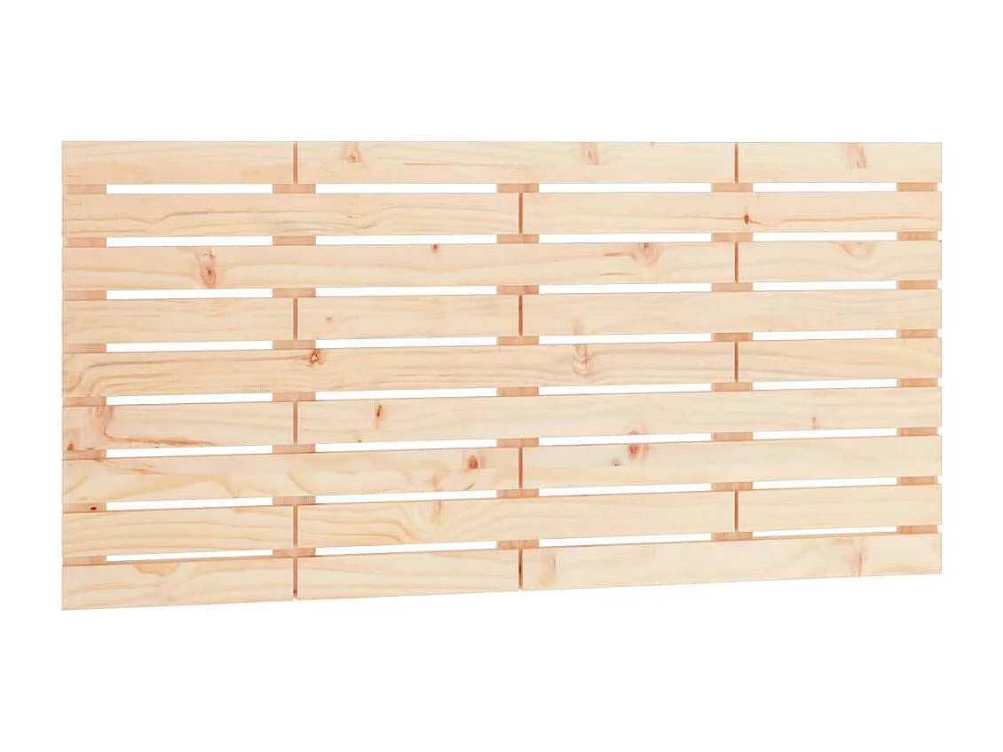 Tête de lit accessoire bois marron 126 x 3 x 63 cm TDL0202788