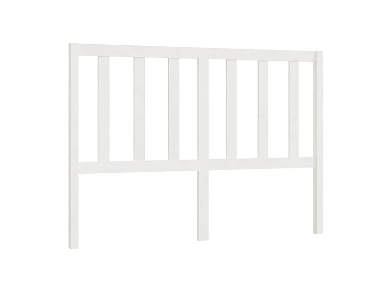 Tête de lit accessoire bois blanche 146 x 4 x 100 cm TDL0203864