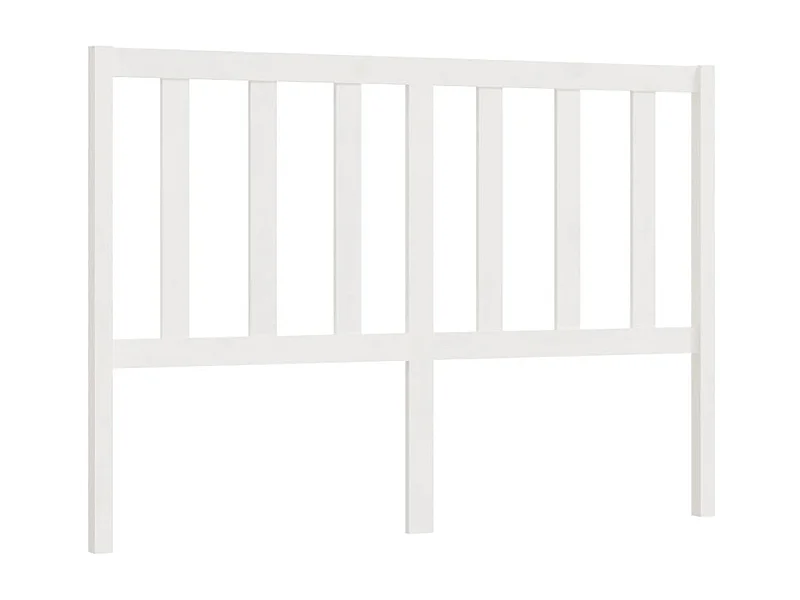 Tête de lit accessoire bois blanche 146 x 4 x 100 cm TDL0203864
