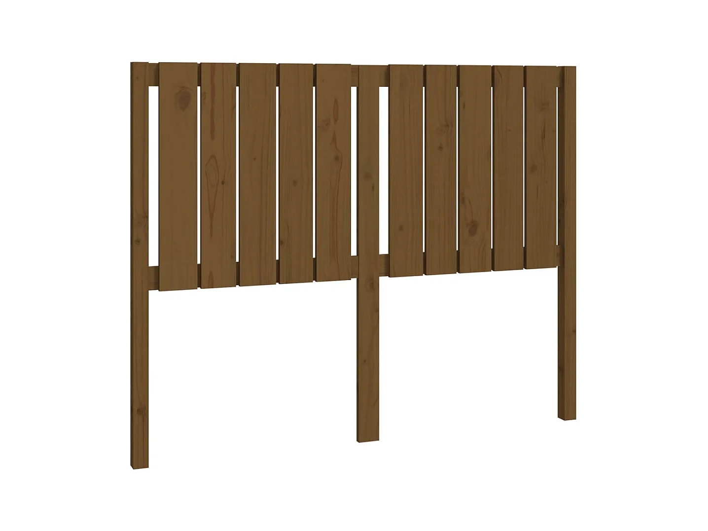 Tête de lit accessoire bois marron 125.5 x 4 x 100 cm TDL0203076