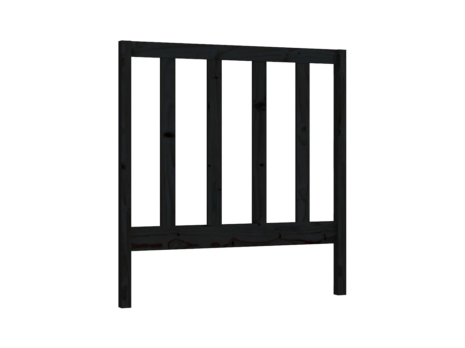 Tête de lit accessoire bois marron 96 x 4 x 100 cm TDL0202040