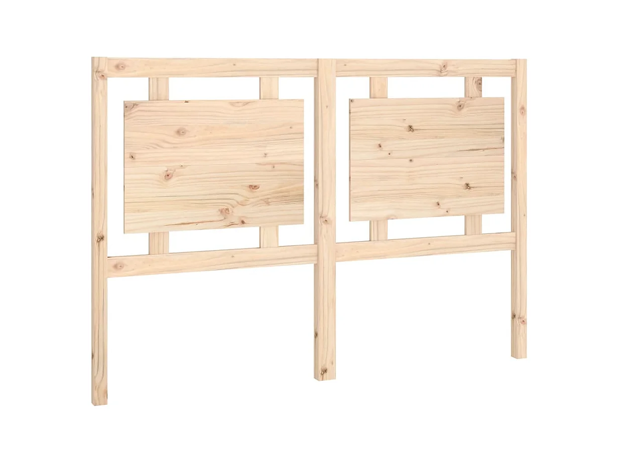 Tête de lit accessoire bois marron 145.5 x 4 x 100 cm TDL0206708