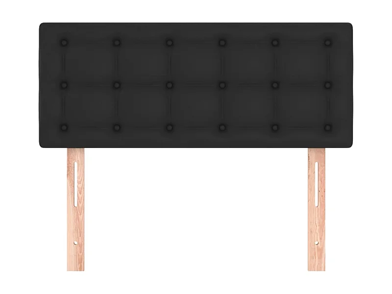 Tête de lit accessoire noire 90 x 5 x 78 cm TDL0202083