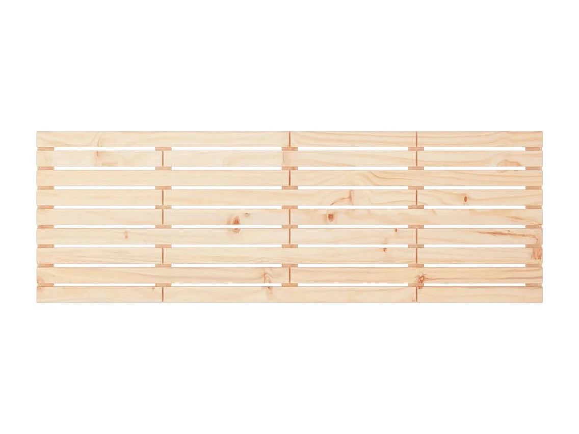 Tête de lit accessoire bois marron 166 x 3 x 63 cm TDL0202764