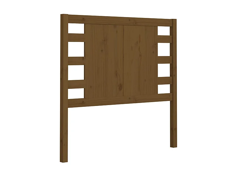 Tête de lit accessoire bois marron 96 x 4 x 100 cm TDL0202802