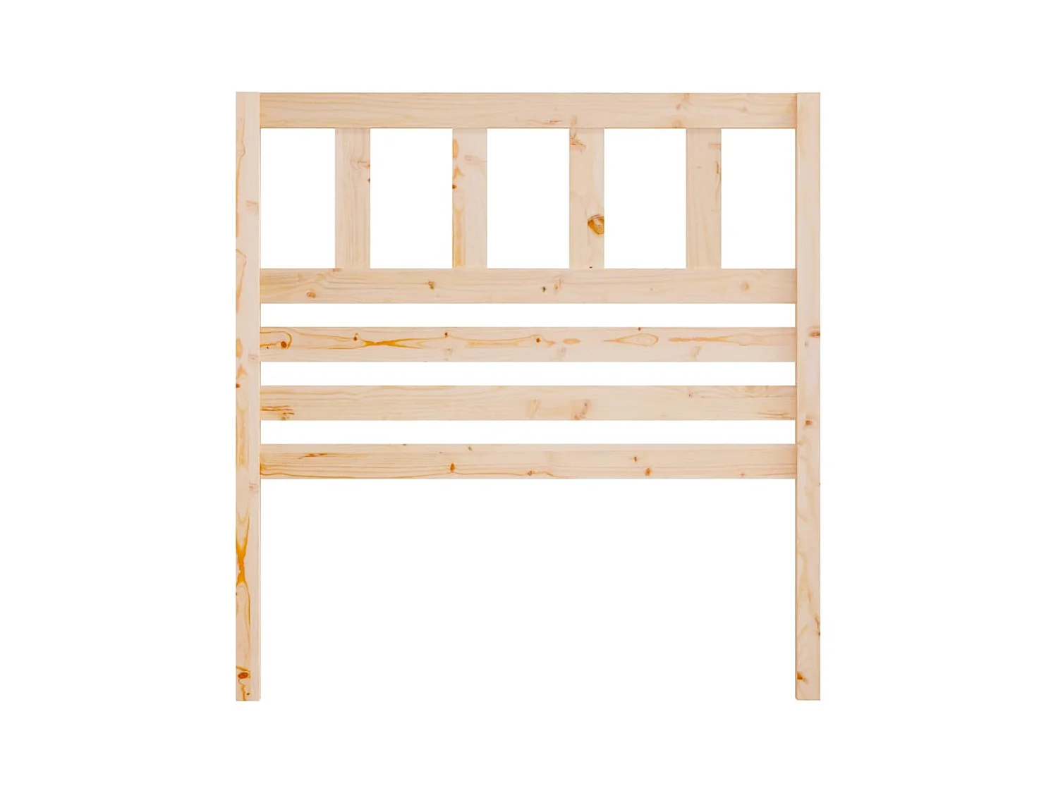 Tête de lit accessoire bois marron 96 x 4 x 100 cm TDL0205875