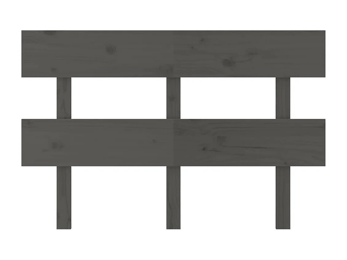 Tête de lit accessoire bois marron 124 x 3 x 81 cm TDL0203518