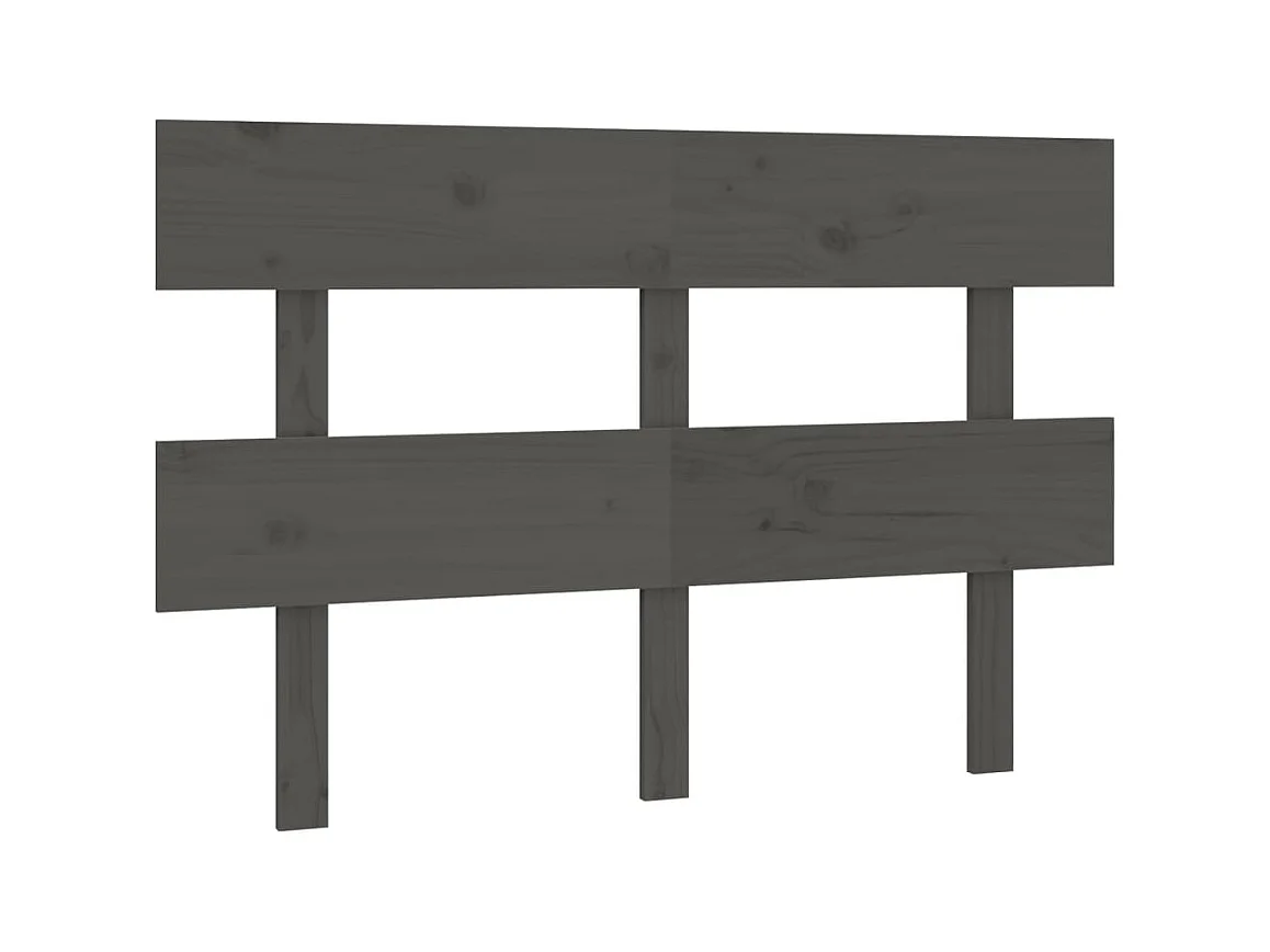 Tête de lit accessoire bois marron 124 x 3 x 81 cm TDL0203518