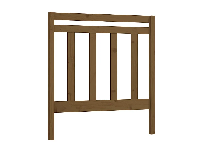 Tête de lit accessoire bois marron 95 x 4 x 100 cm TDL0202816