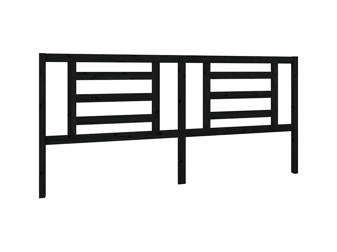 Tête de lit accessoire bois marron 206 x 4 x 100 cm TDL0202152