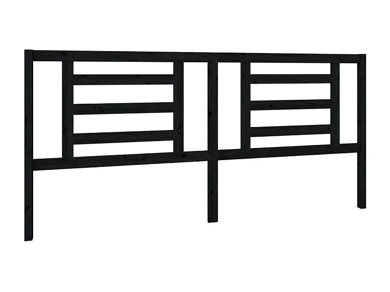 Tête de lit accessoire bois marron 206 x 4 x 100 cm TDL0202152