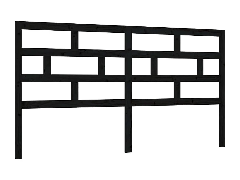 Tête de lit accessoire bois marron 206 x 4 x 100 cm TDL0202148