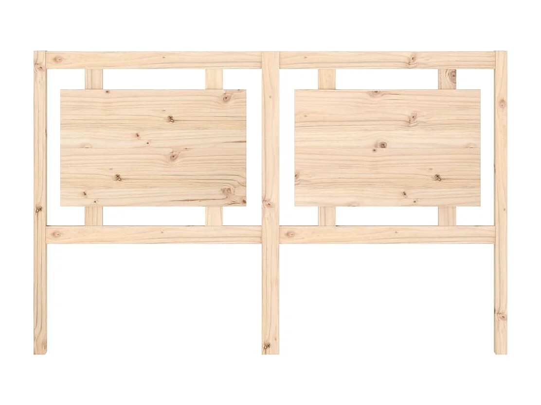 Tête de lit accessoire bois marron 155.5 x 4 x 100 cm TDL0206671