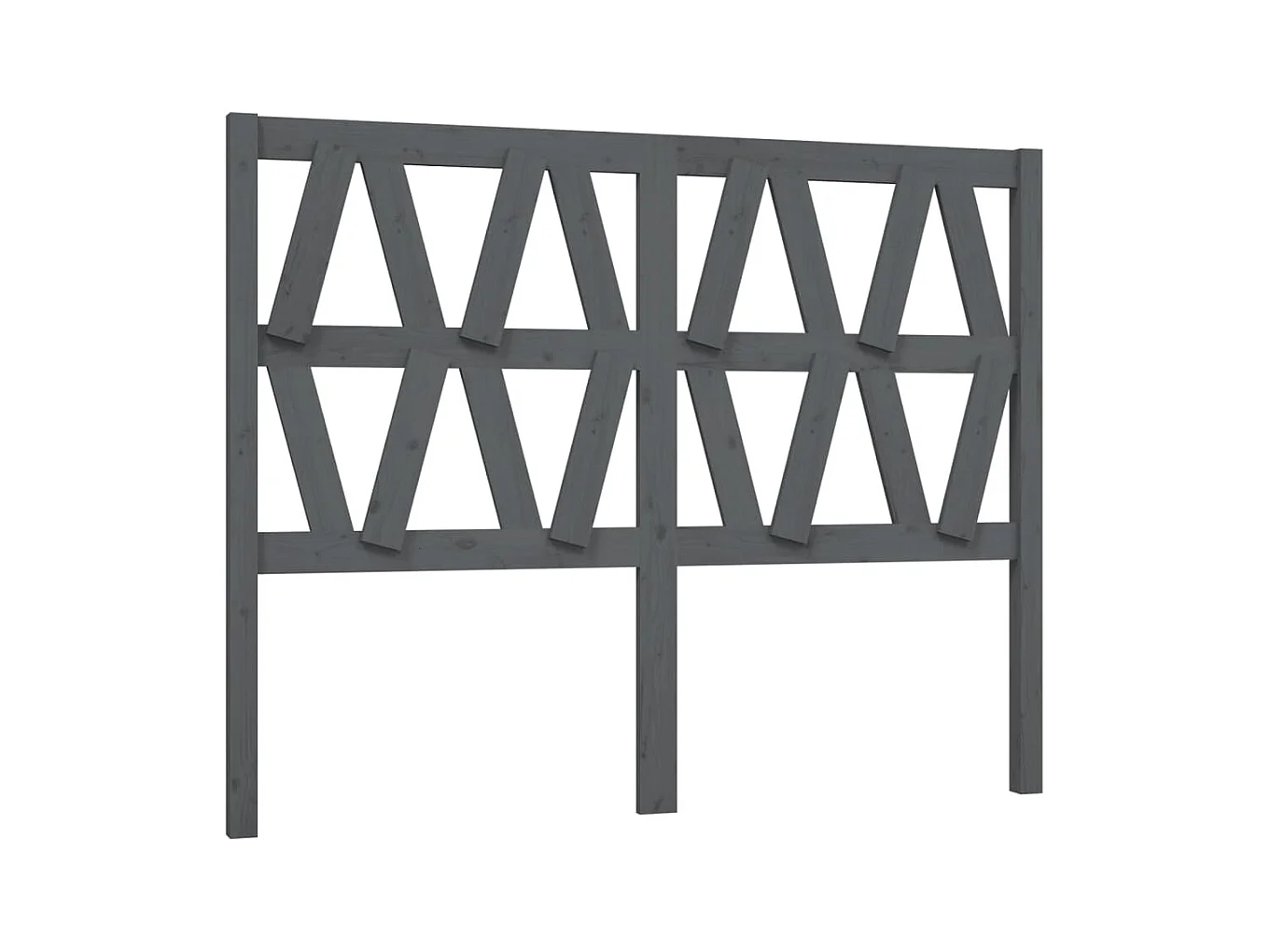 Tête de lit accessoire bois marron 126 x 4 x 100 cm TDL0203499