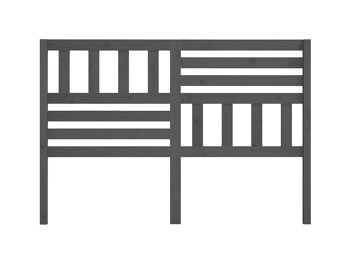 Tête de lit accessoire bois marron 156 x 4 x 100 cm TDL0203412