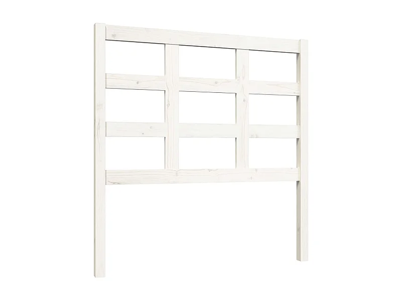 Tête de lit accessoire bois blanche 95.5 x 4 x 100 cm TDL0203665