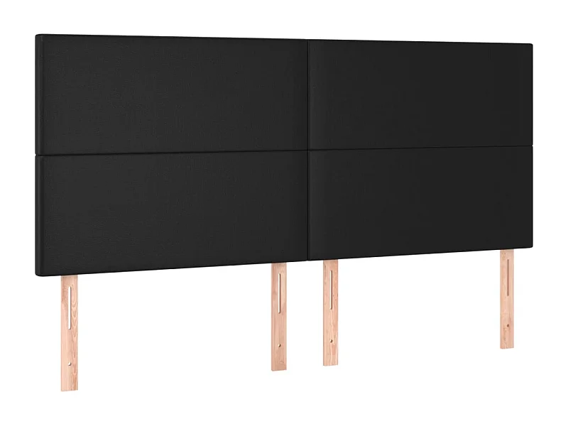 Tête de lit accessoire noire 200 x 5 x 128 cm TDL0205979