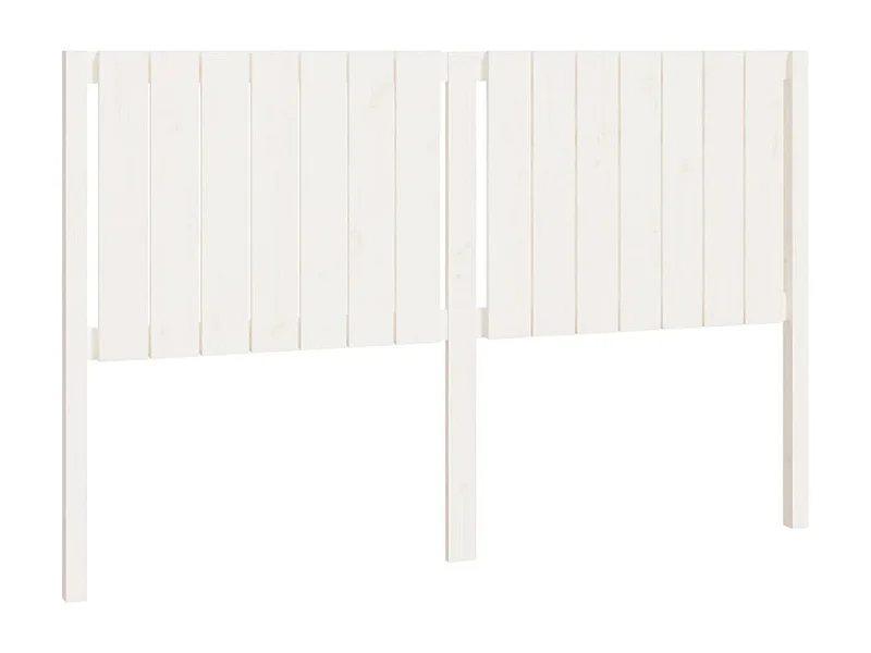 Tête de lit accessoire bois blanche 165.5 x 4 x 100 cm TDL0203808