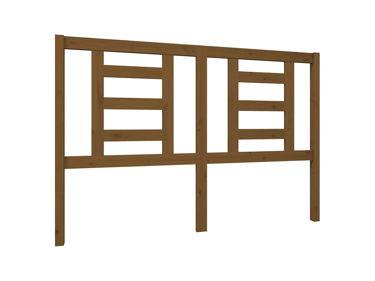 Tête de lit accessoire bois marron 146 x 4 x 100 cm TDL0202997