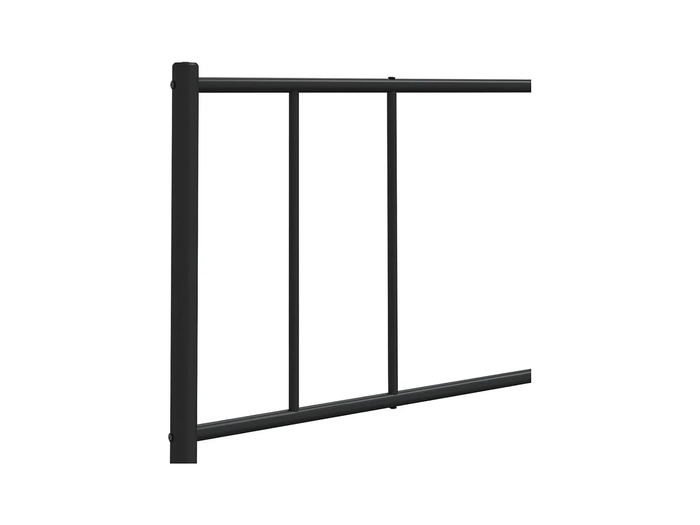 Tête de lit accessoire métal argentée 85 x 3 x 90 cm TDL0202407