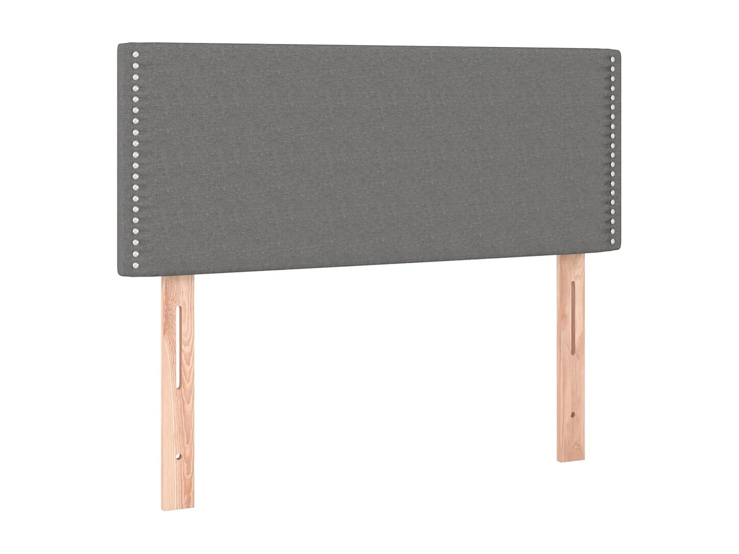Tête de lit accessoire tissu grise 100 x 5 x 78 cm TDL0201200